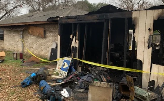 Fire 4 Fire Damage to home