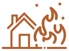 Mask Group 4 house fire icon