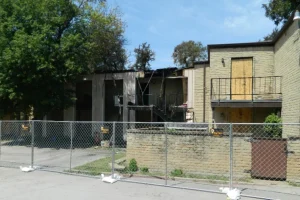fire damage to condo